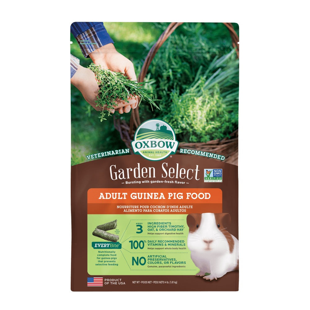 4lb Oxbow Garden Select Adult Guinea Pig Food