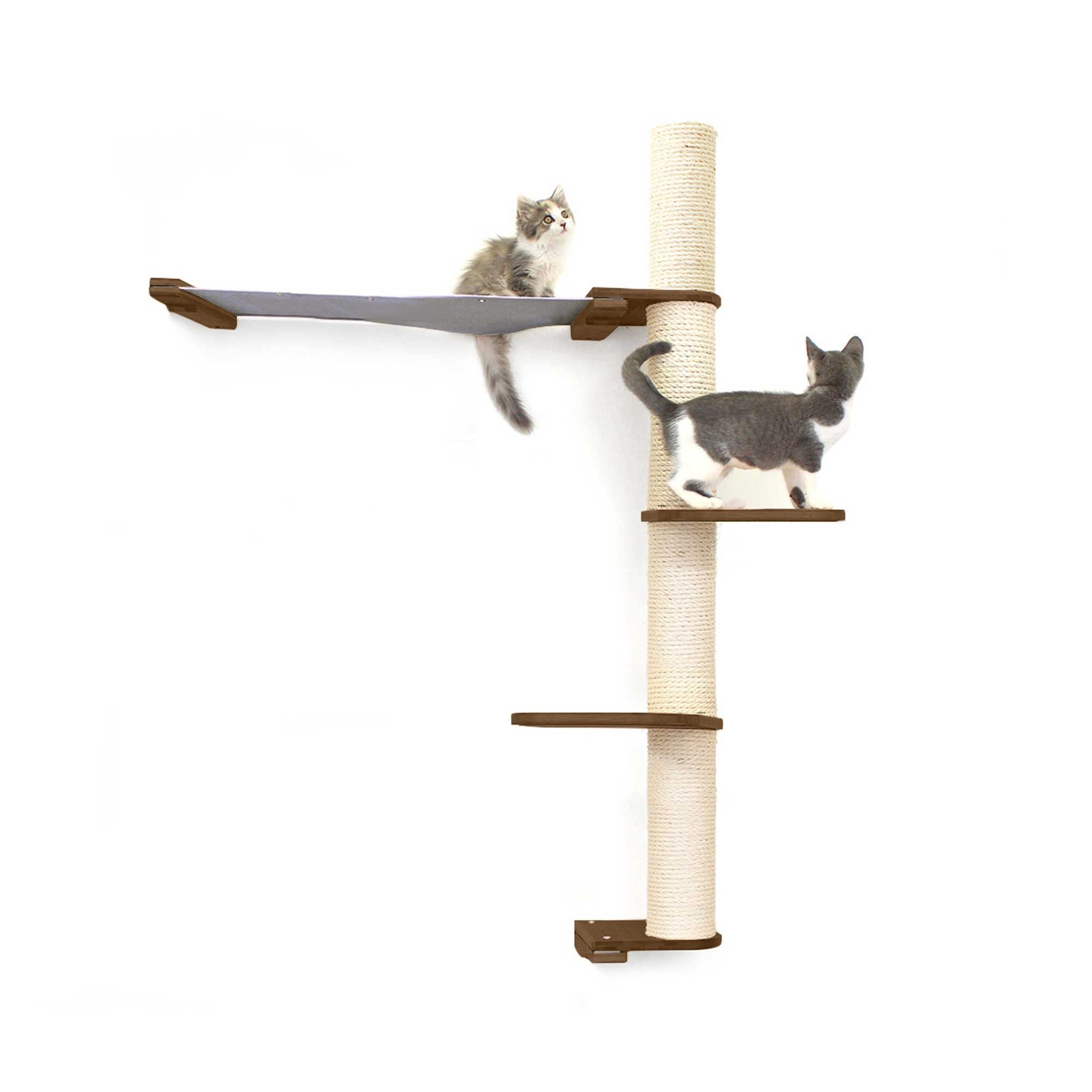 The Crow's Nest - A Wall Cat Scratcher with Hammock