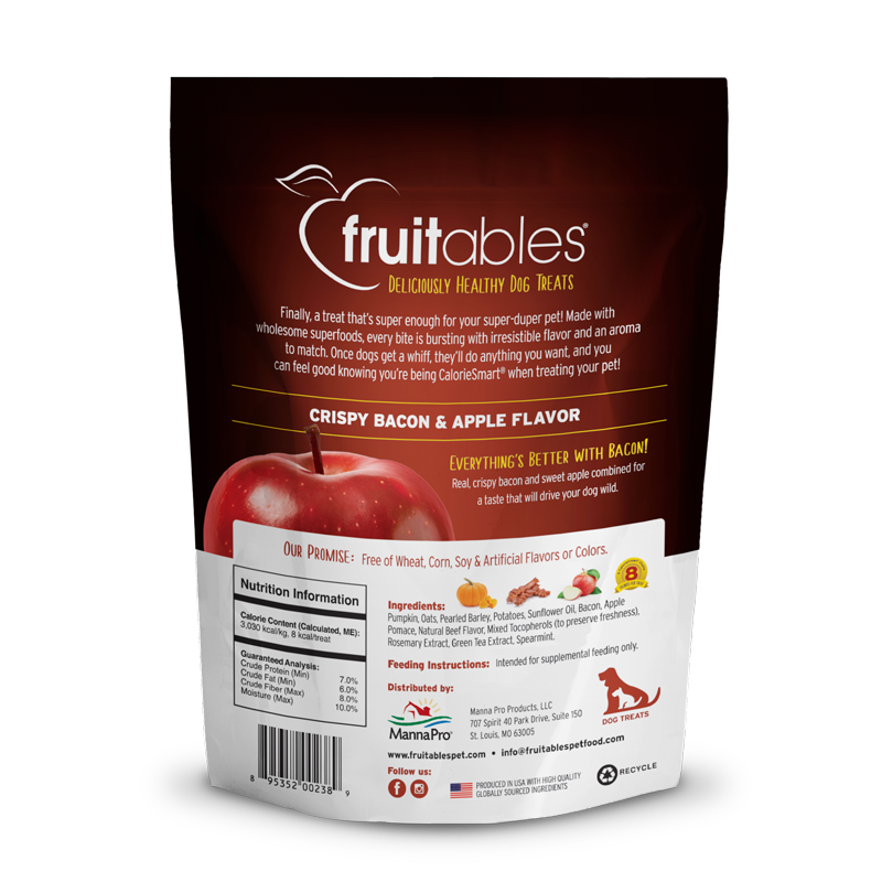 FRUITABLES TOCINO/MANZANA 7OZ