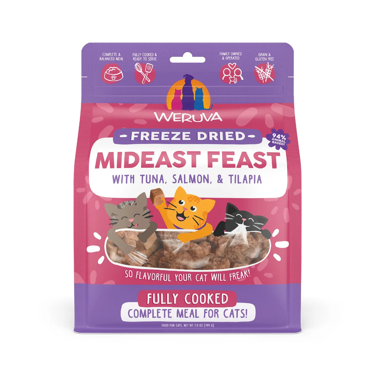 Weruva Cat Freeze Dried Mideast Feast