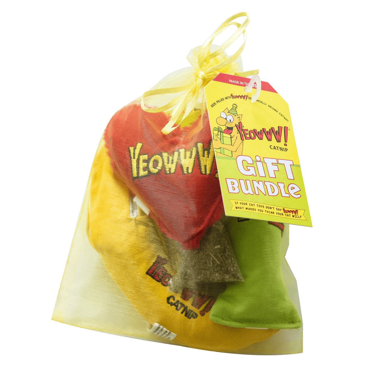Yeowww! Cat Catnip Gift Bundle-4 Pack