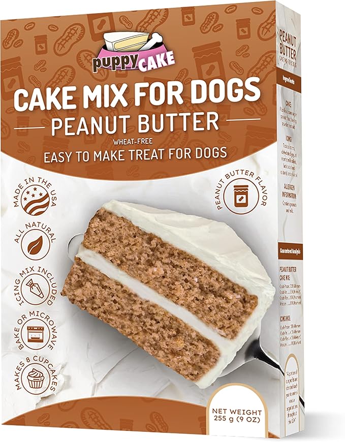 Puppy Cake Mix Peanut Butter (9oz)