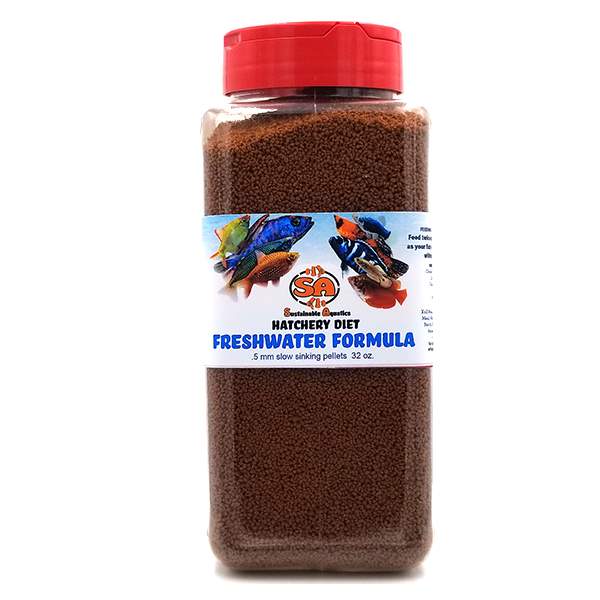 SA Dry Freshwater Hatchery Diet Formula (0.5 mm)