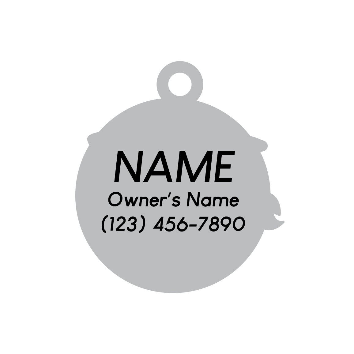 Space Cadet Pet ID Tag