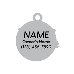 Space Cadet Pet ID Tag