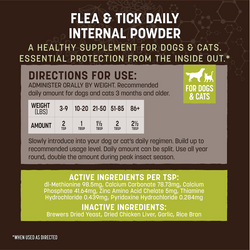 Earth Animal Flea and Tick Daily Intestinal Dog Powder (1lb)