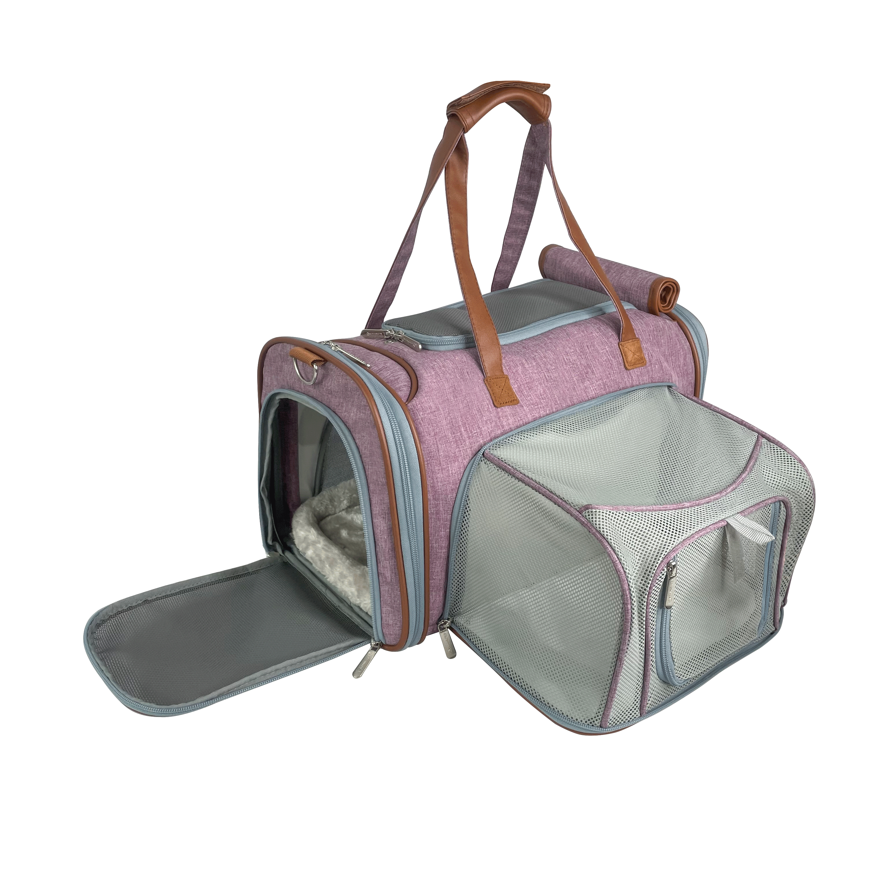 Mr. Peanut's Gold Series Standard Size Airline Compliant Expandable Pet Carrier