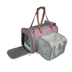 Mr. Peanut's Gold Series Standard Size Airline Compliant Expandable Pet Carrier