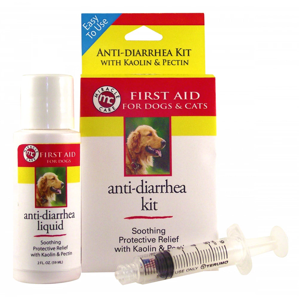 2oz Miracle Pet Anti Diarrhea Kit for Dogs and Cats