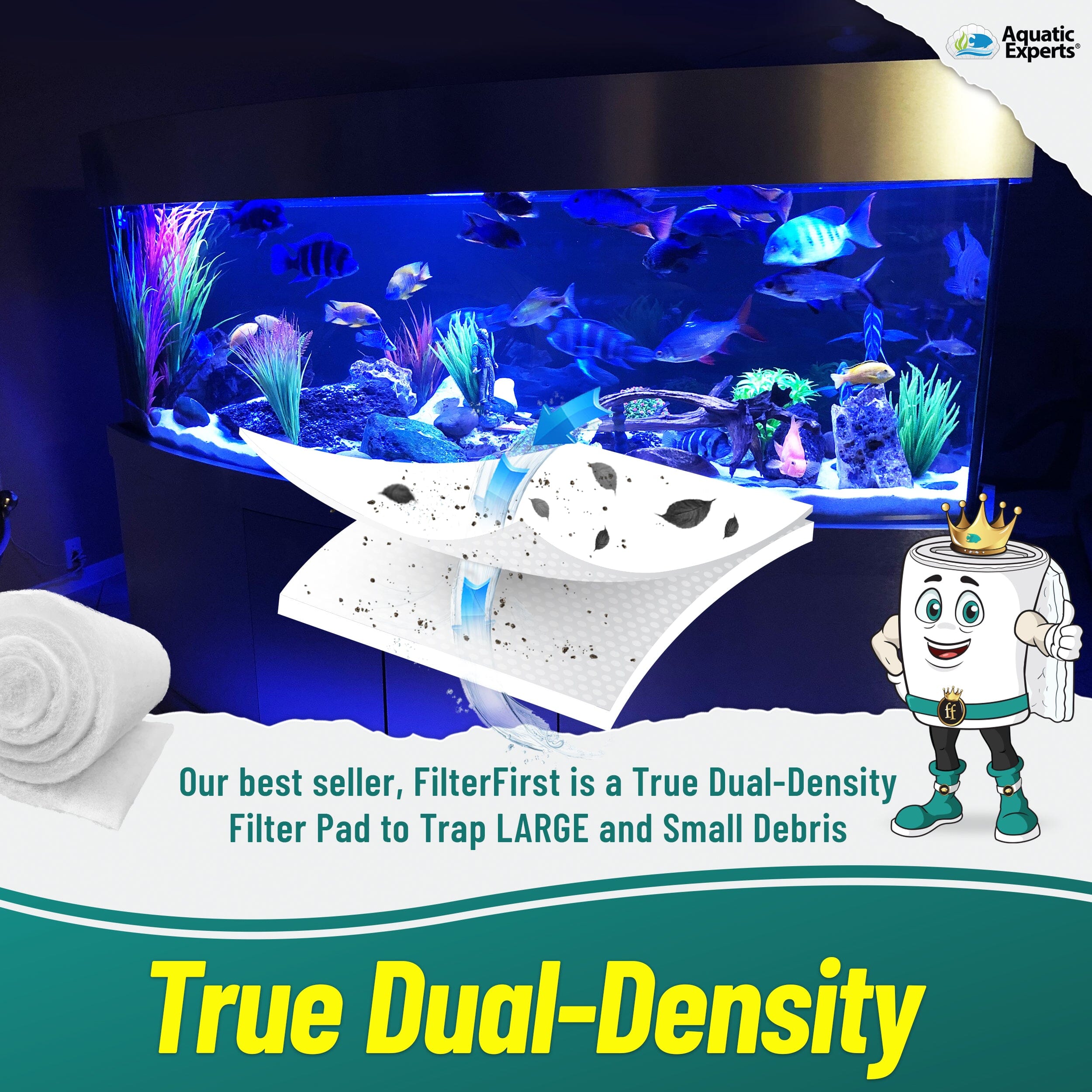 Aquarium Bundle includes Filter First 12