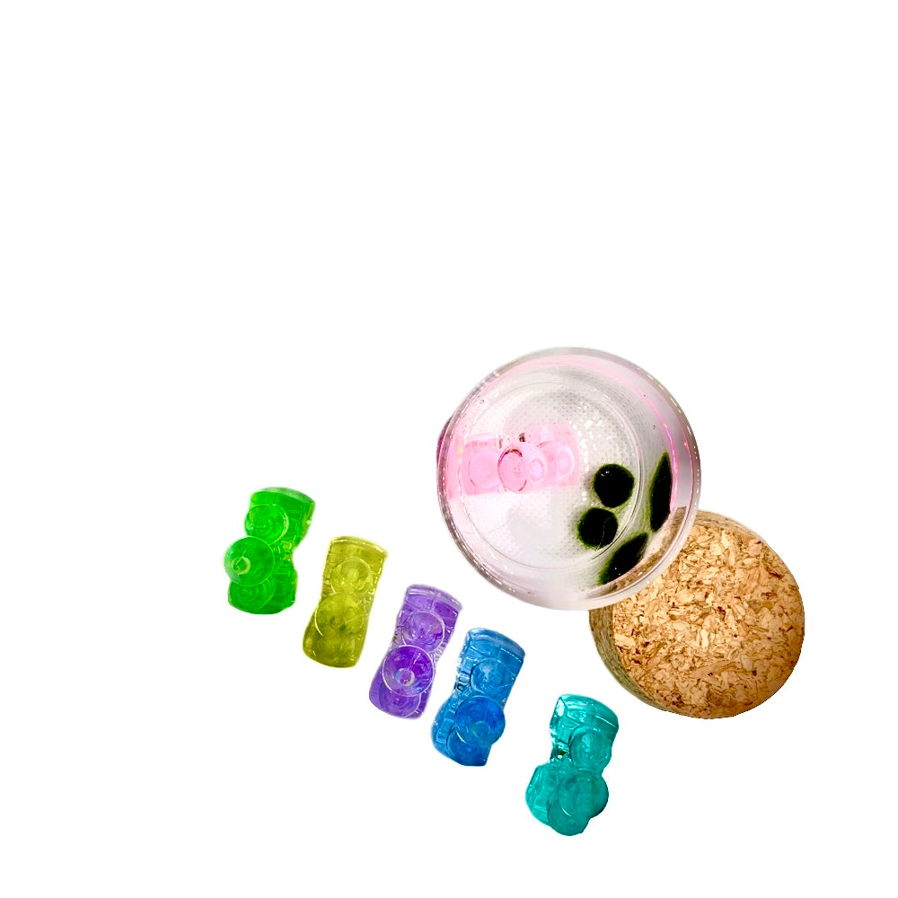 2PCS Moss Ball Crystal Castle Set