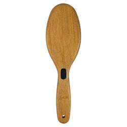 Bamboo Groom Oval Pin Brush with Stainless Steel Pins- Large