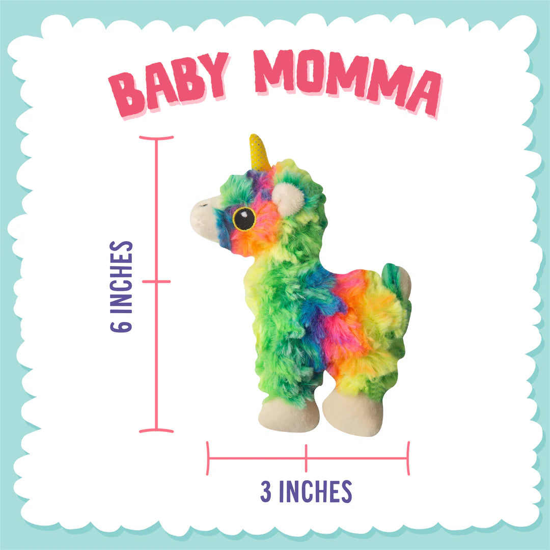 6inch Snugarooz Baby Momma Llama Dog Toy