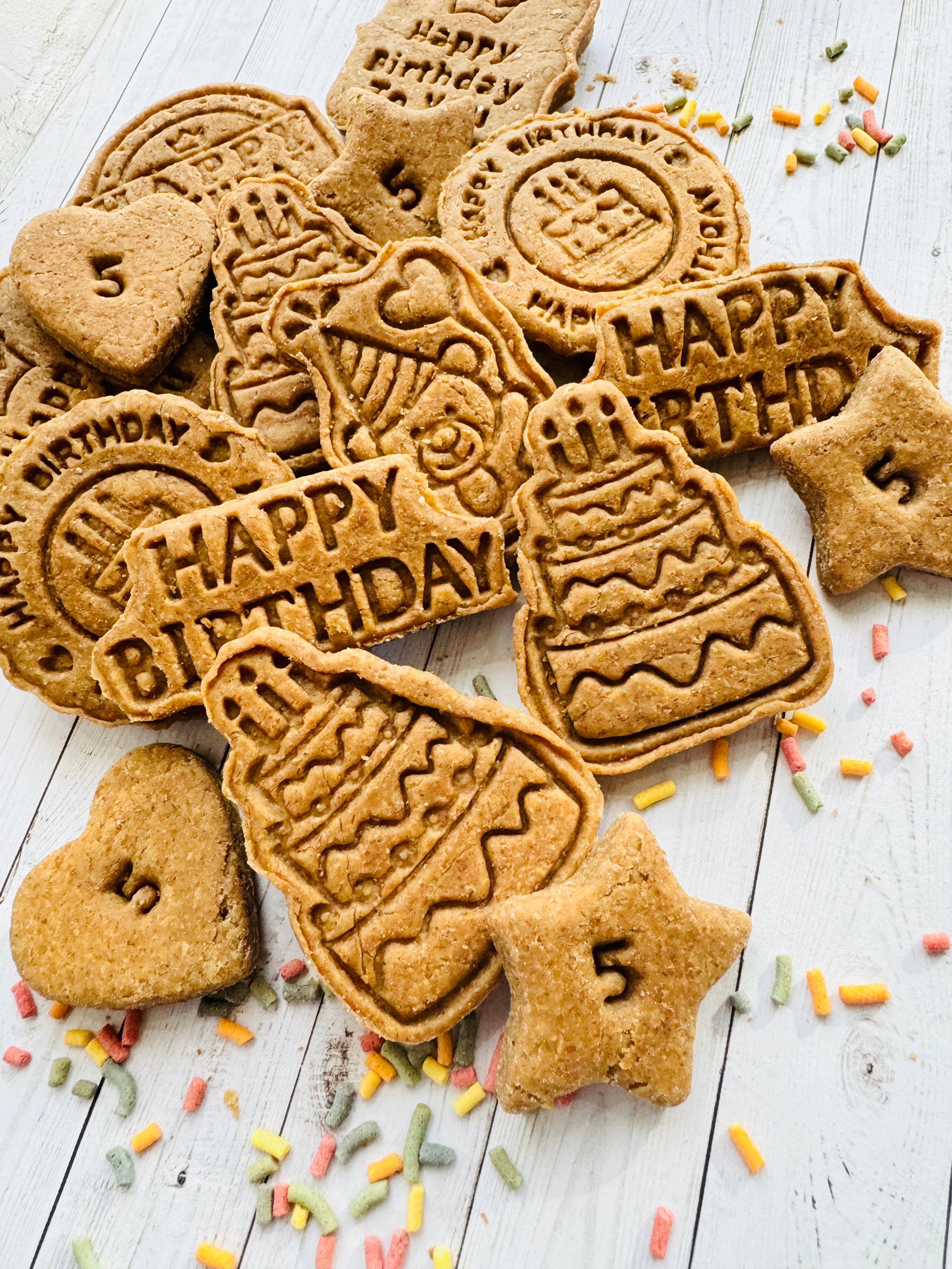 Tootsies & Treats Peanut Butter Treats Happy Barkday Bag (10oz)