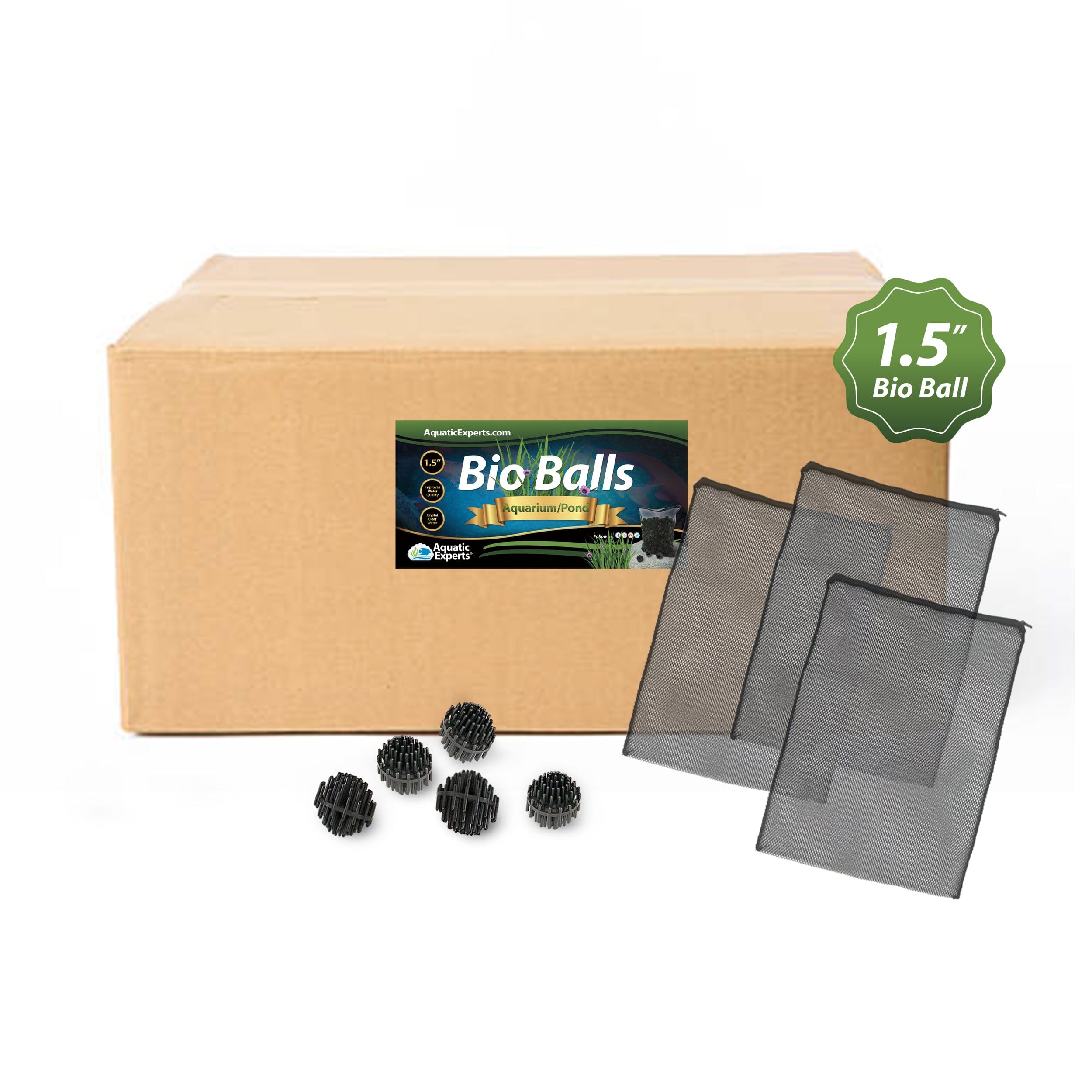 Bio Balls Filter Media - 1.5 Inch Large Bio Ball for Pond Filter - Perfect Bio Balls for Pond Filter Media – Made in The USA