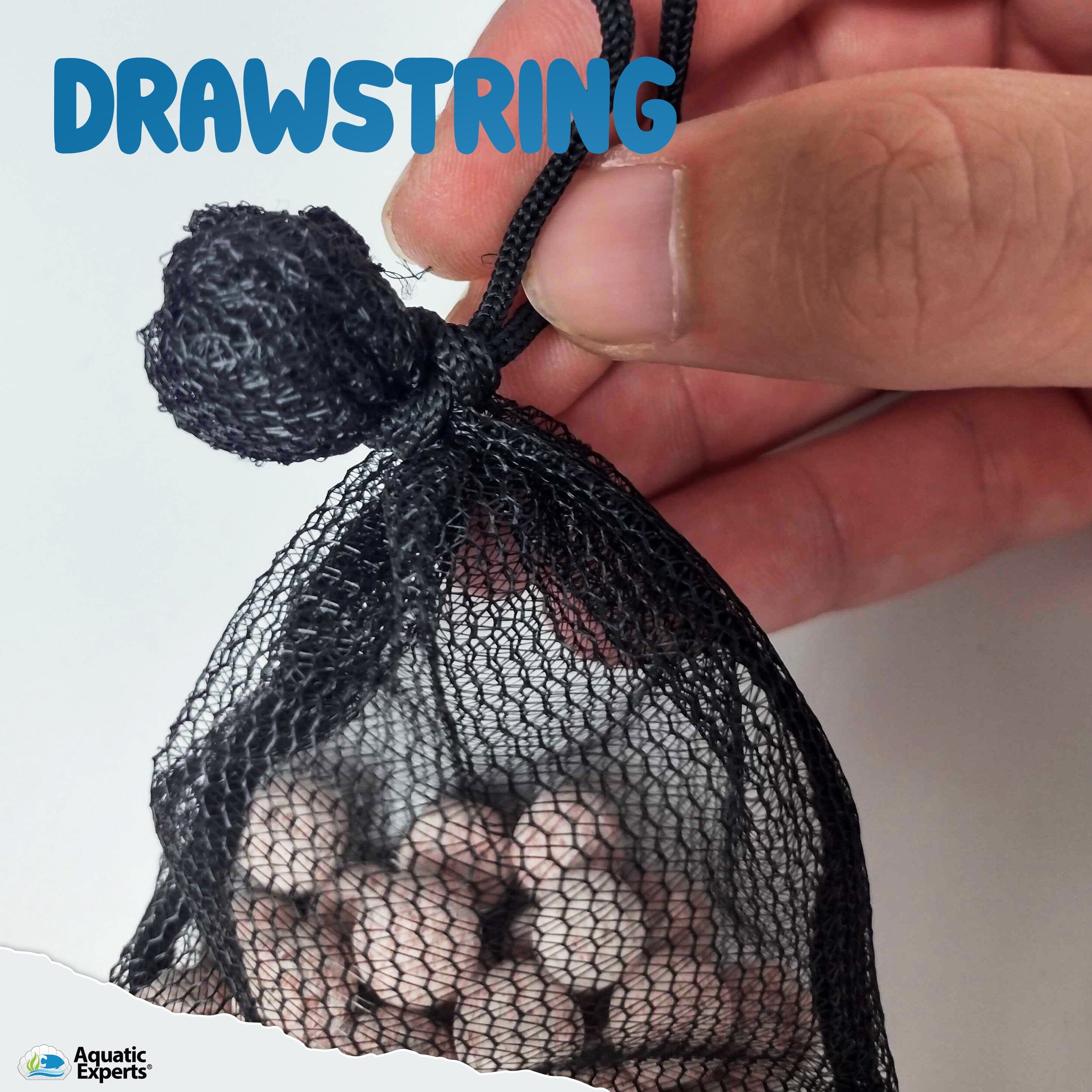 Aquatic Experts Aquarium Filter Bag - High Flow Mesh Media Bags - Ideal for Efficient Aquarium Filtration