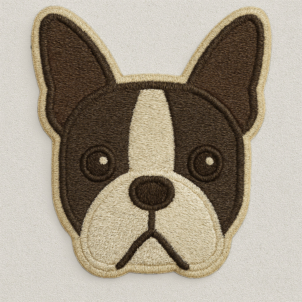 Nooee Pet Dog & Cat Face Patch – Decorative Self-Adhesive Patch (Choose Your Breed)