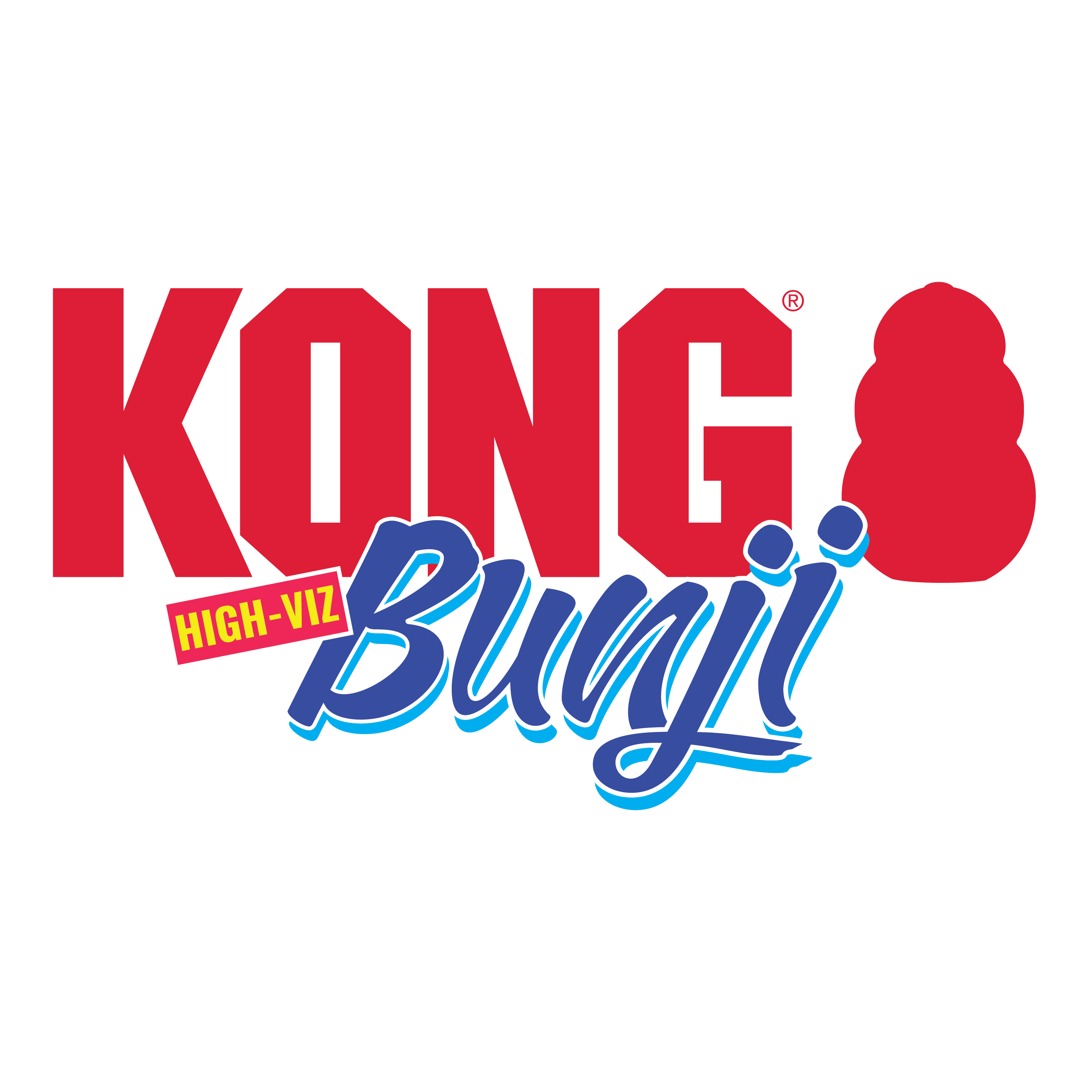 Kong Bunji High-Viz Ball Assorted