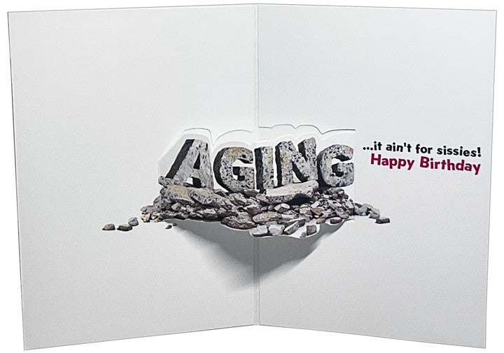 Avanti Woman Jack-Hammering-Pop Out Greeting Card