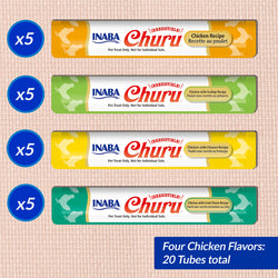 Inaba Churu Chicken Variety Box (20ct/.5oz)