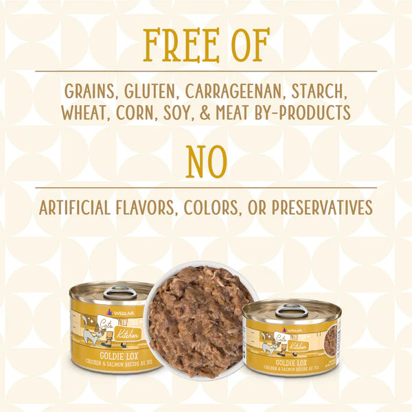 Cats in the Kitchen  Goldie Lox Chicken and Salmon Recipe Au Jus