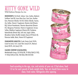 Cats in the Kitchen Kitty Gone Wild Wild Salmon Recipe Au Jus (6oz)