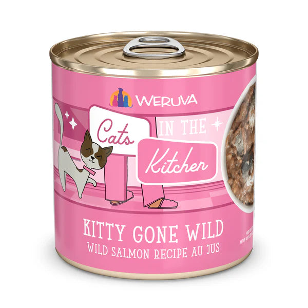 Cats in the Kitchen Kitty Gone Wild Wild Salmon Recipe Au Jus (10oz)