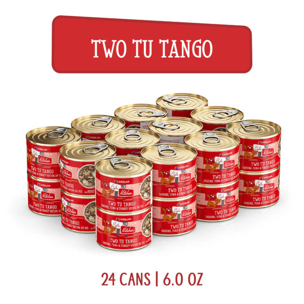 Cats in the Kitchen Two Tu Tango Sardine,Tuna and Turkey Recipe Au Jus (6oz)