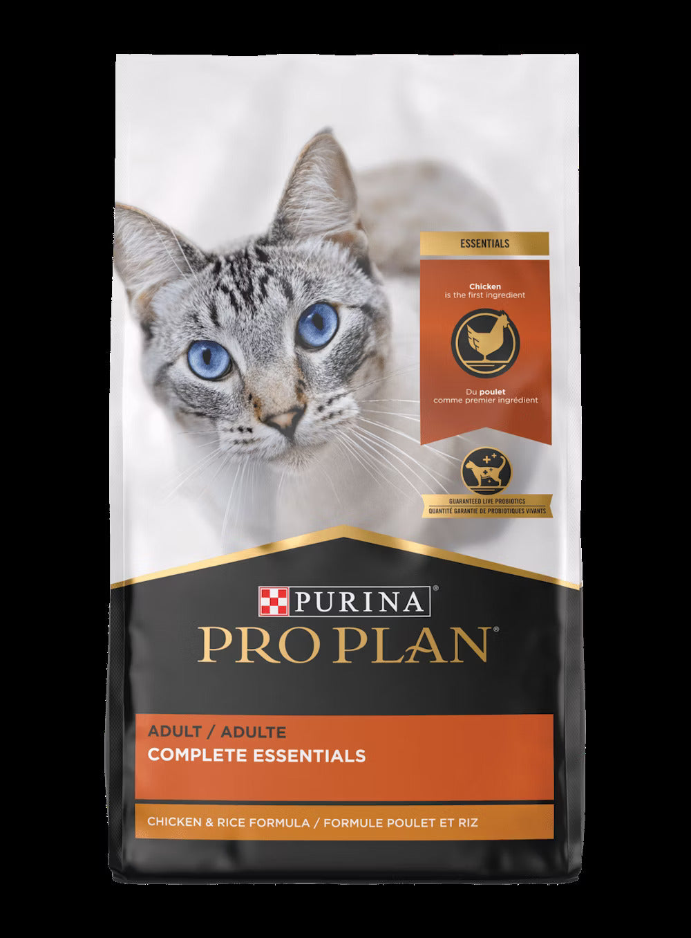 Pro Plan Adult Complete Essentials Chicken & Rice Formula Dry Cat Food (3.5lb)