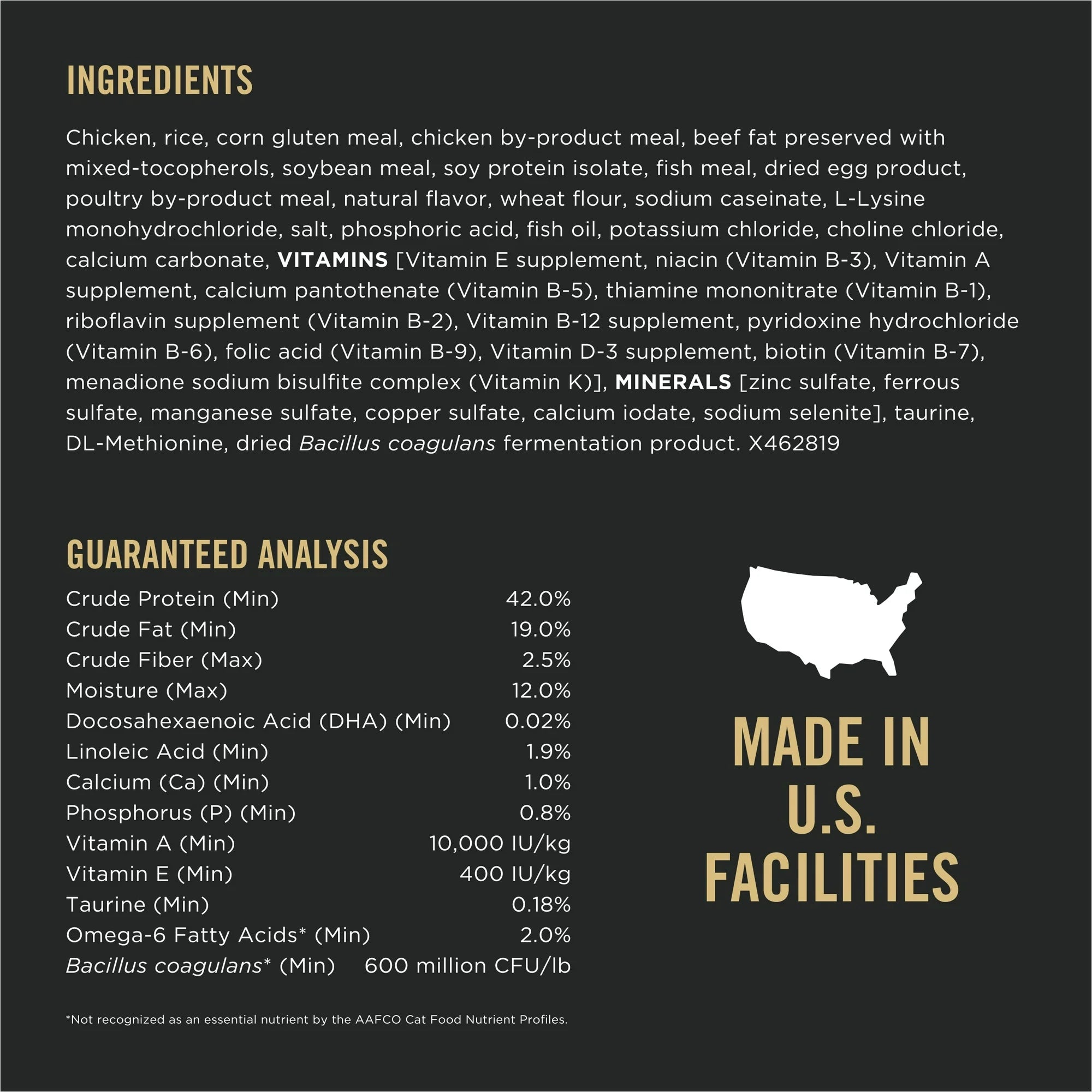 Pro Plan Kitten Chicken & Rice Formula Dry Cat Food (3.5lb)