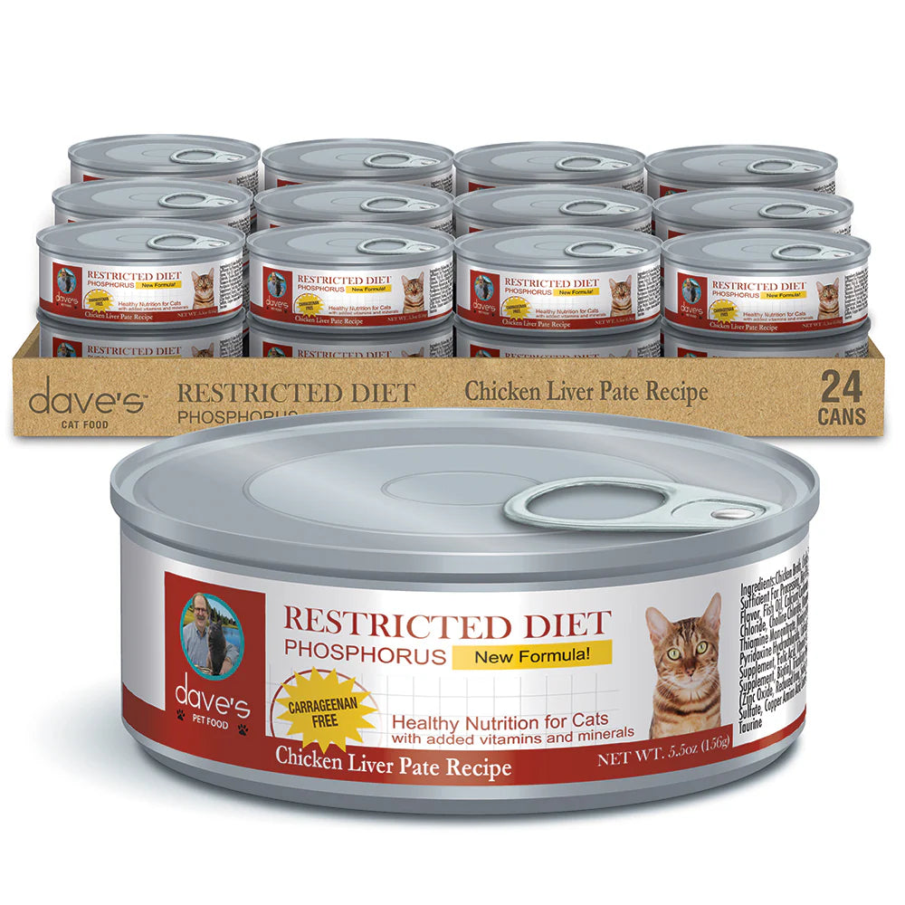 Dave's Cat Restricted Diet Phosphorus Grain Free Chicken (5.5oz)