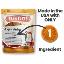 Farm To Pet Chicken Chips for Dogs