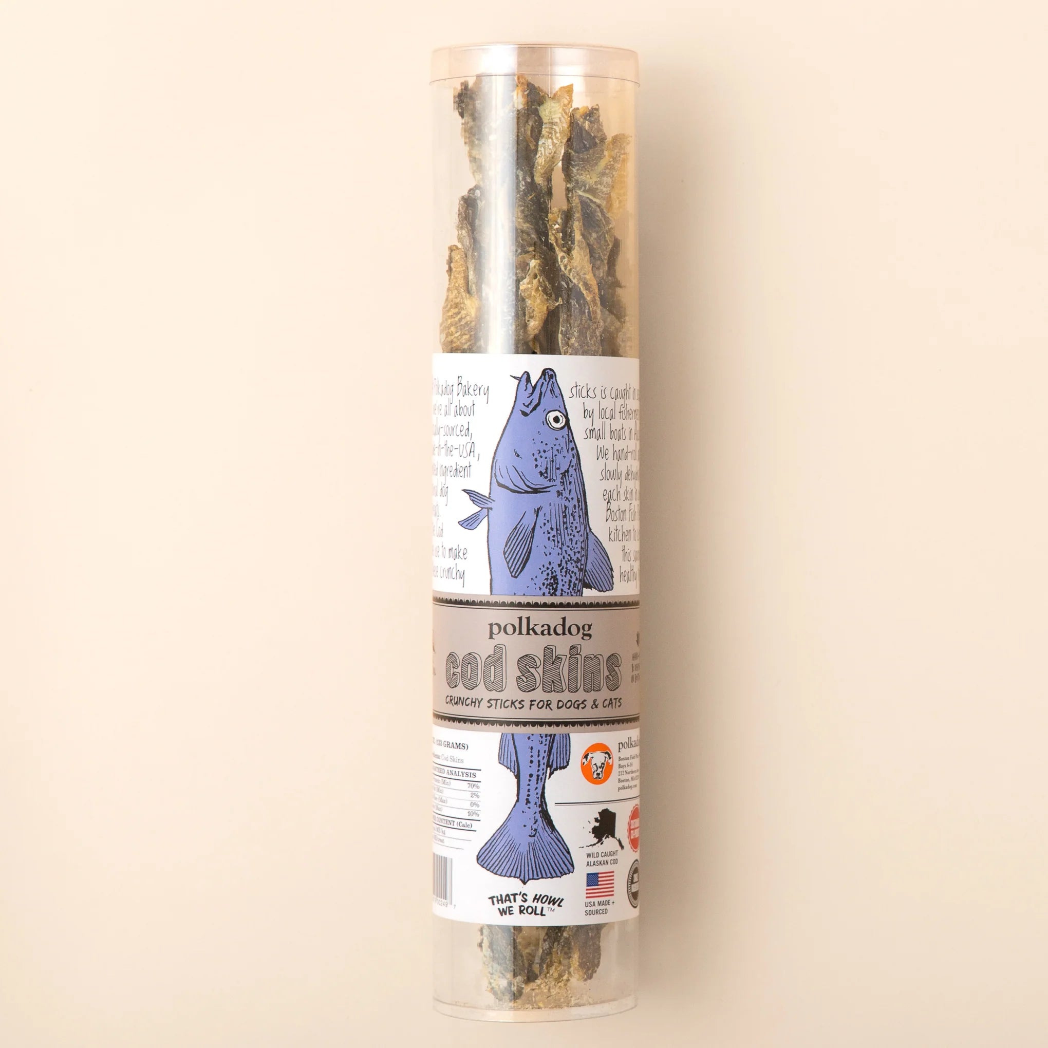 POLKA D BACALAO SKN JRKY TUBO 2.5OZ