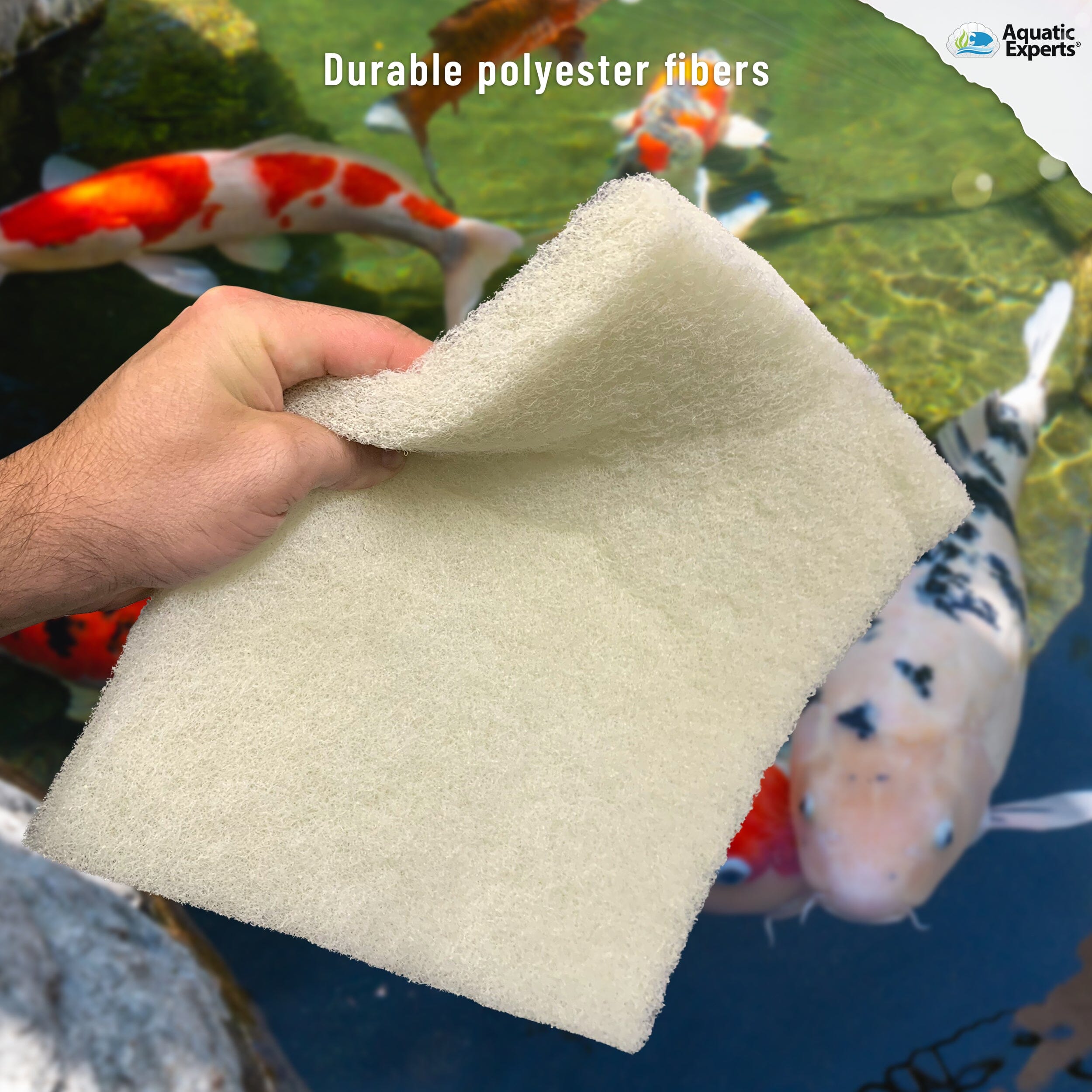 Crystal Clear Pond Bundle – Cream & White Pads | Aquatic Experts