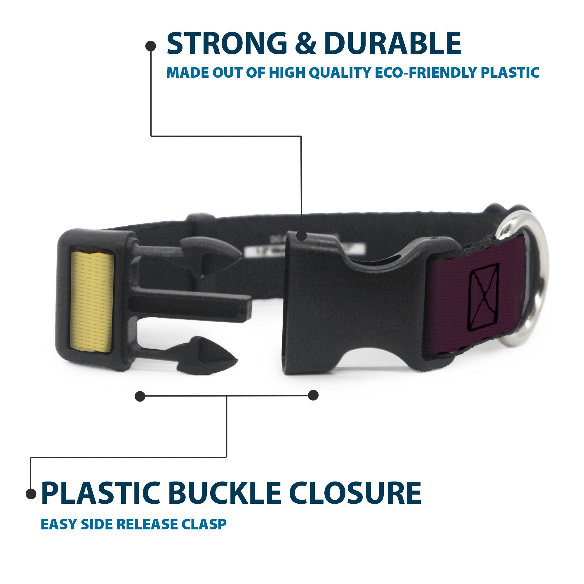 Plastic Clip Collar - Summer Essentials Color Block 5