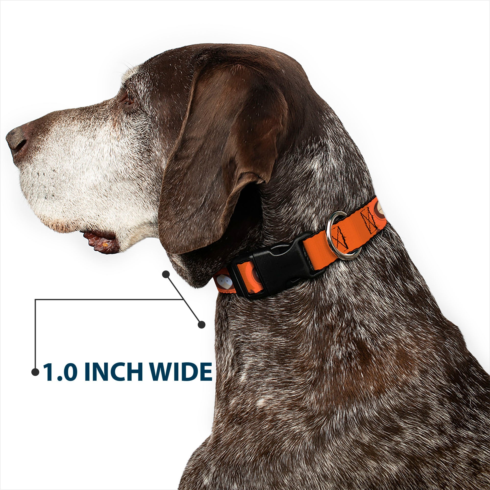 Plastic Clip Collar - South Park Kenny Expressions Oranges