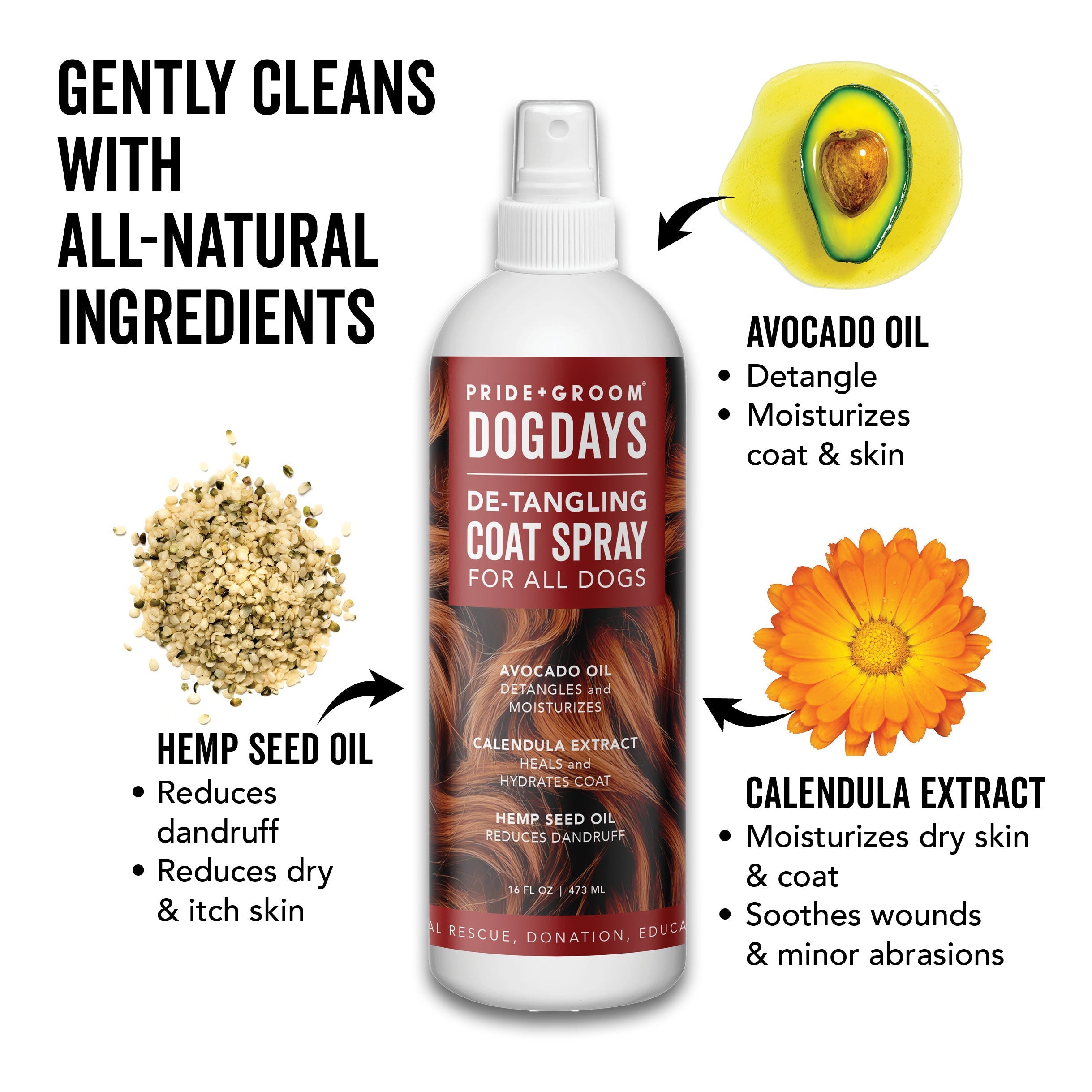 DOGDAYS Leave-In Detangling Spray