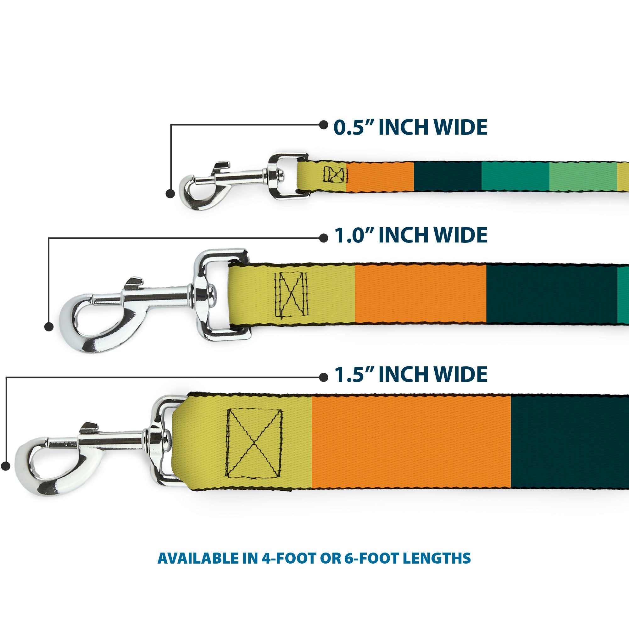 Dog Leash - Summer Essentials Color Block 1