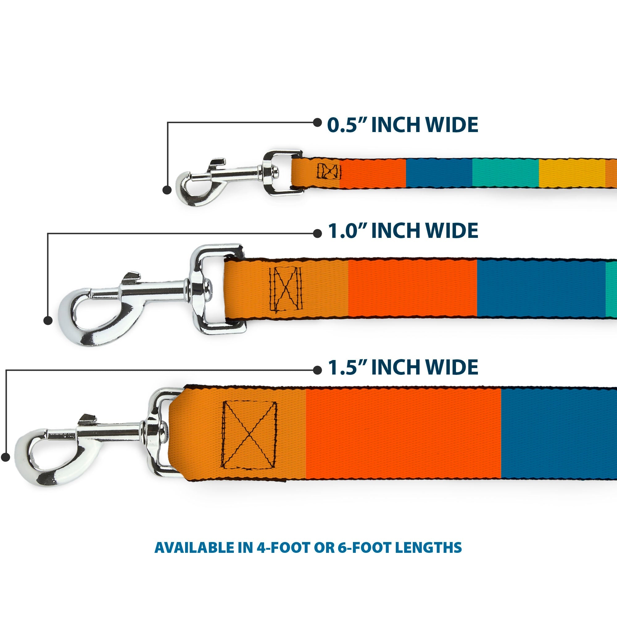 Dog Leash - Summer Essentials Color Block 2