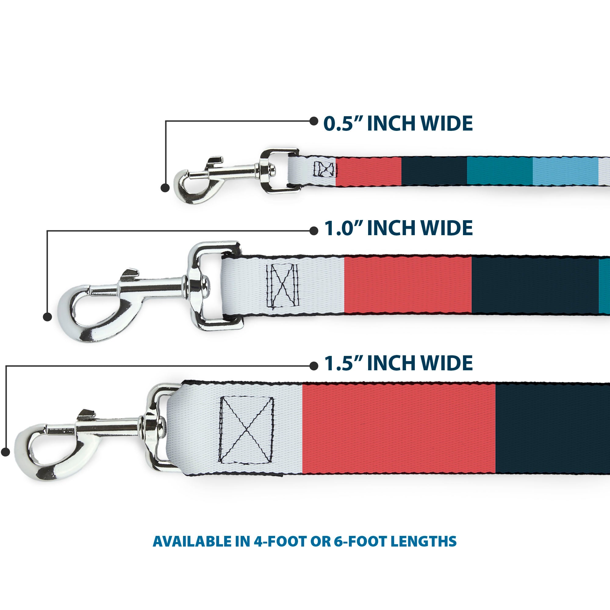 Dog Leash - Summer Essentials Color Block 4