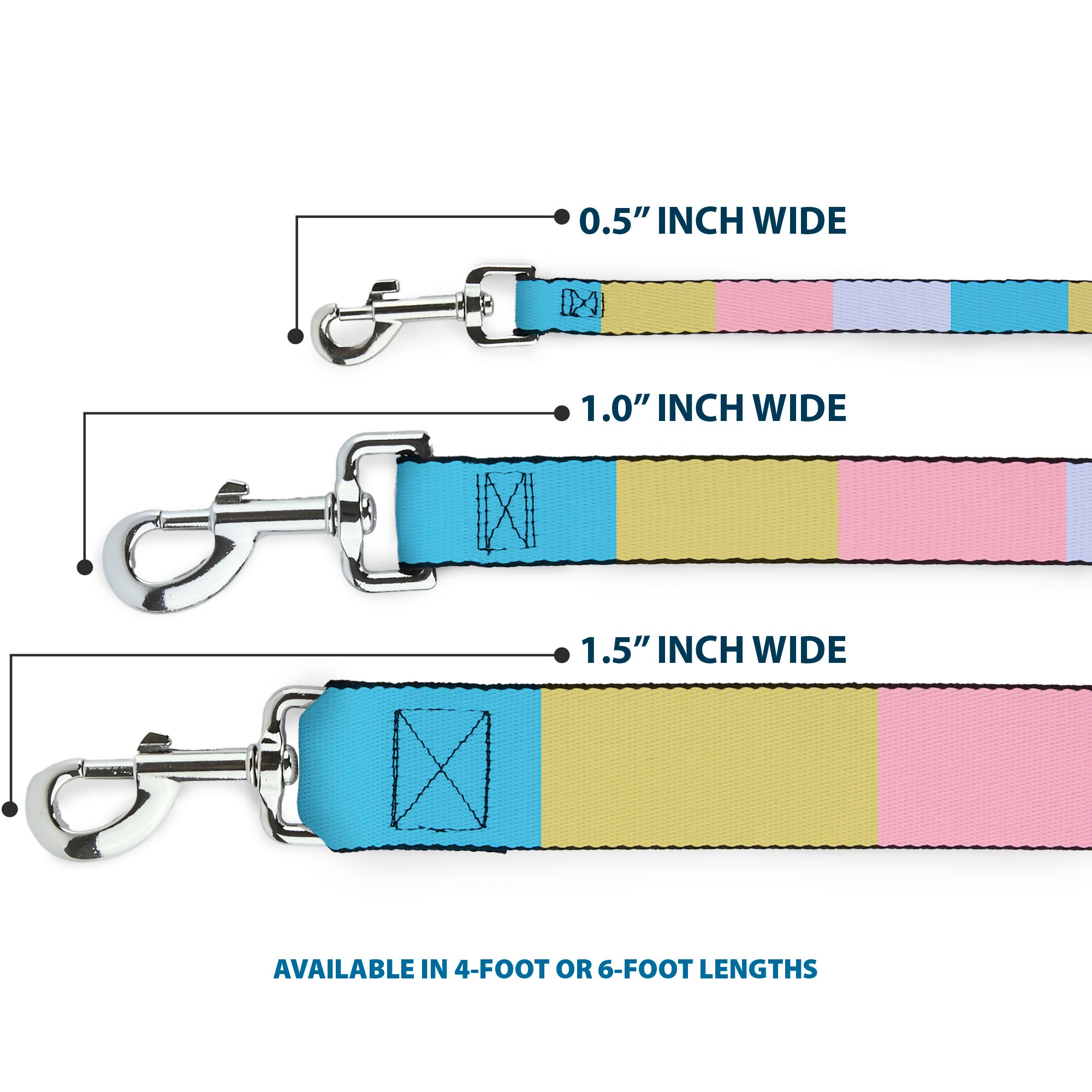 Dog Leash - Summer Essentials Color Block 6