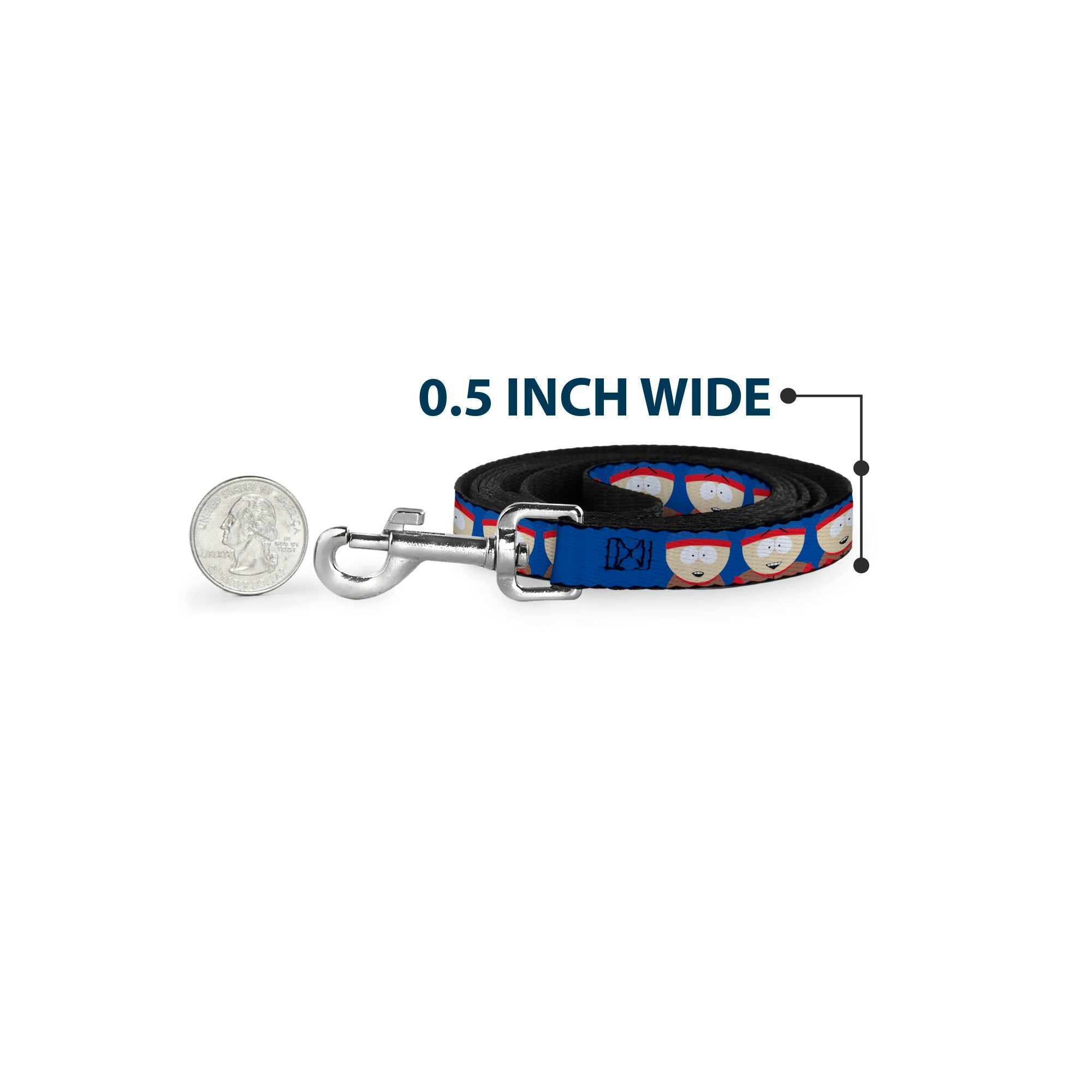 Dog Leash - South Park Stan Expressions Blue