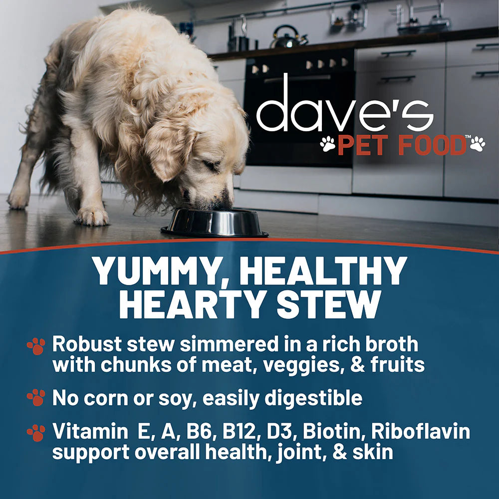 Stewlicious Meaty Beefy Stew For Dogs (13.2oz)