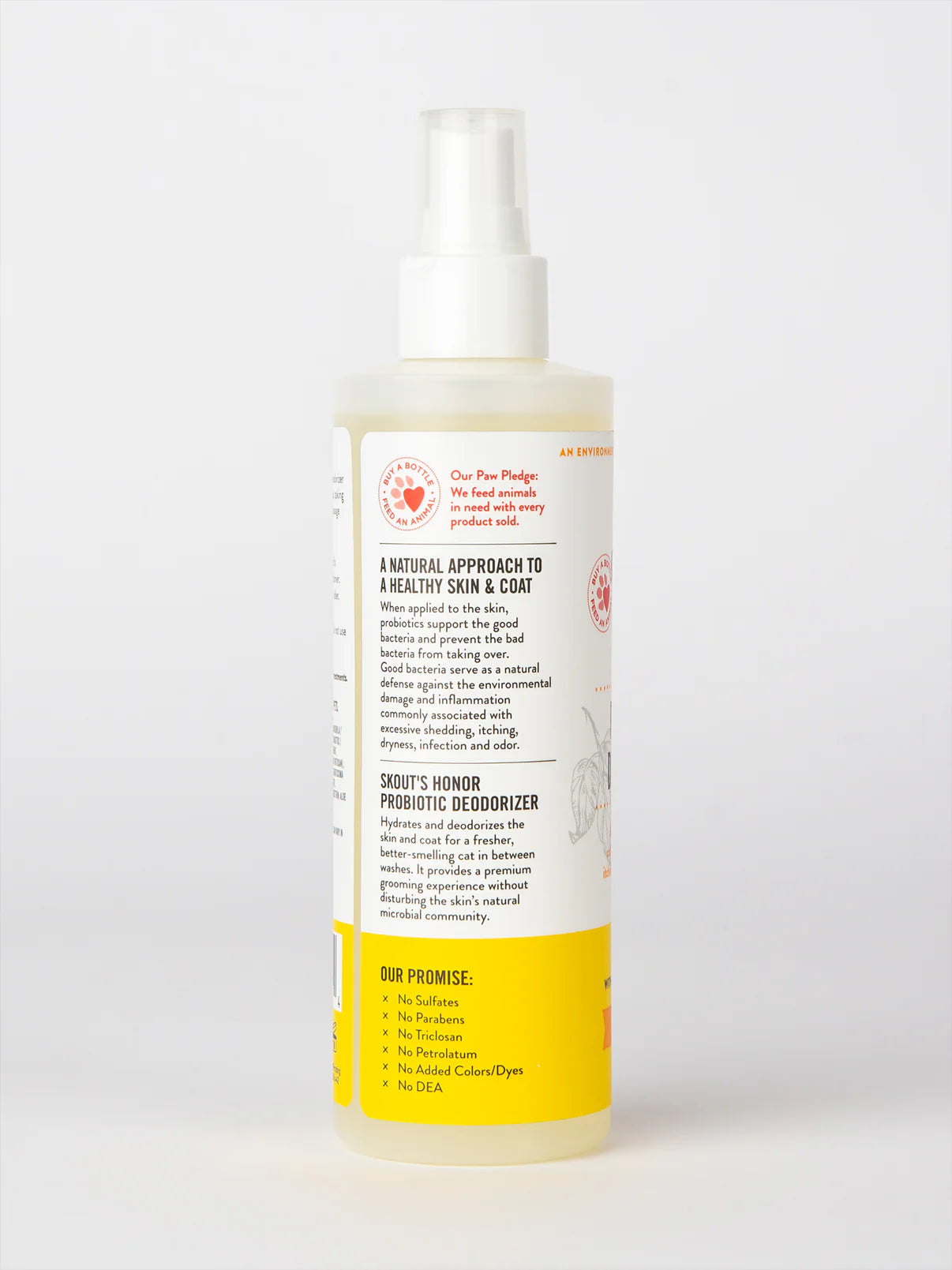 8oz Skout's Honor Cat Probiotic Deodorizer Honeysuckle
