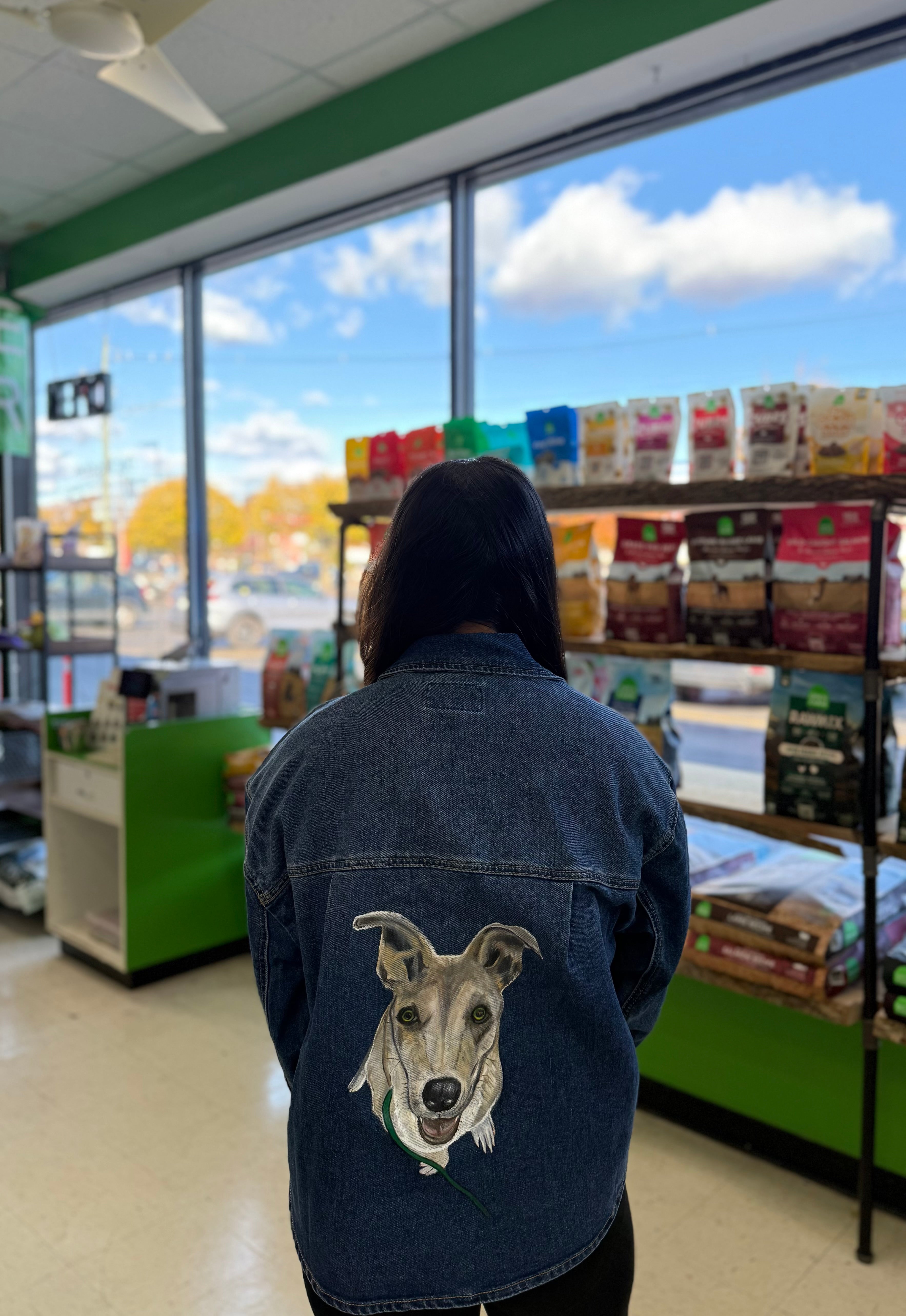 Pawcasso Custom Painted Denim & Leather Jackets