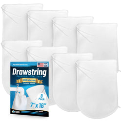 Aquatic Experts Drawstring Filter Sock 200 Micron for Saltwater & Reef AquariumsAquarium Filter Sock 200 Micron for Saltwater & Reef Aquariums