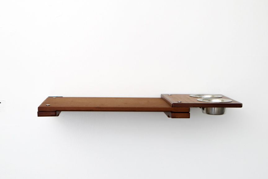 Wall Mounted Cat Feeding Shelf