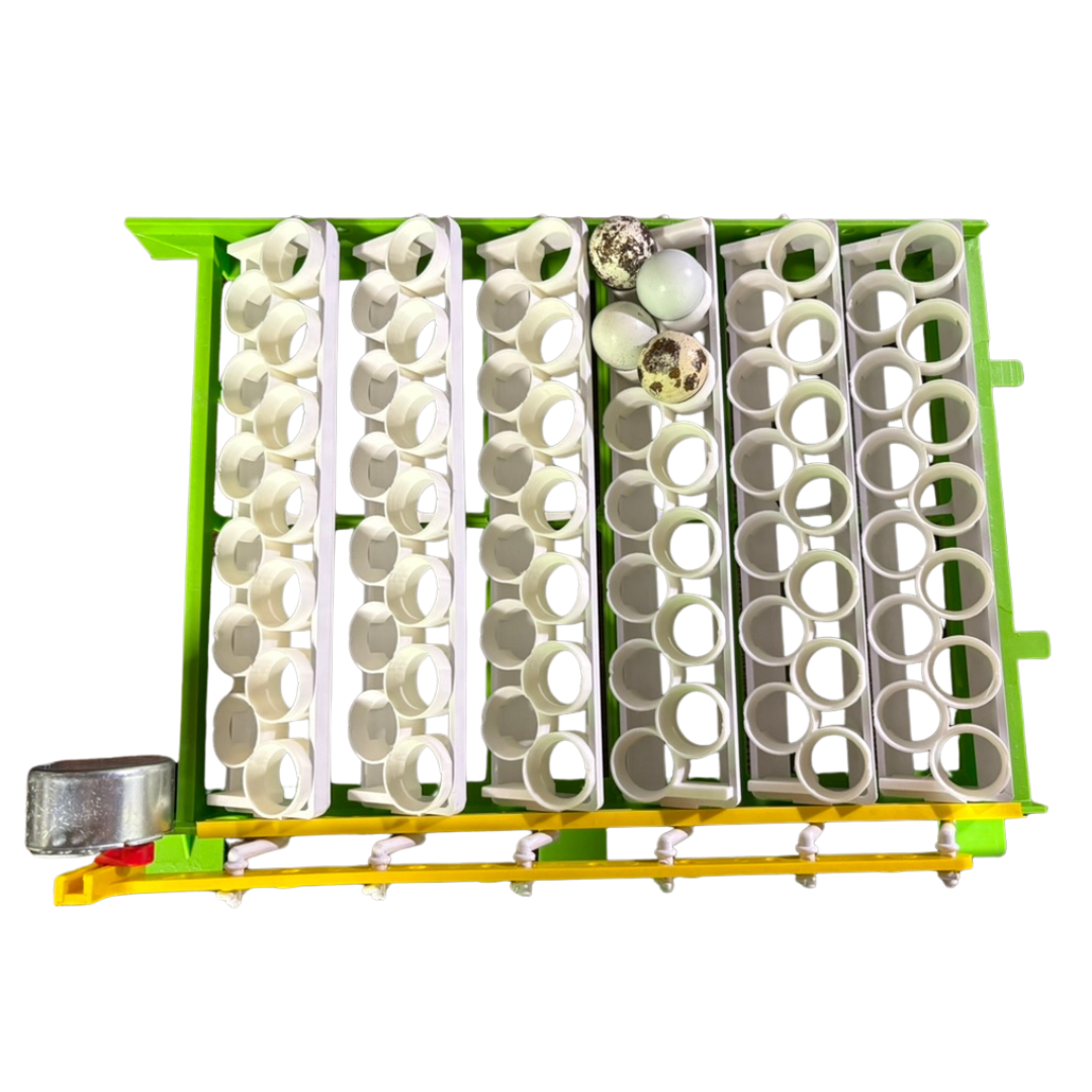 Jumbo Quail Egg Rails for Cimuka / Hatching Time CT120 – Full Set (24 Rails)