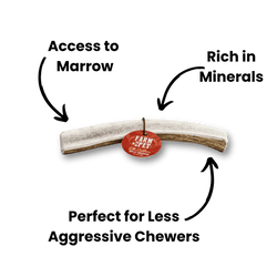 Farm To Pet Split Elk Antlers for Dogs