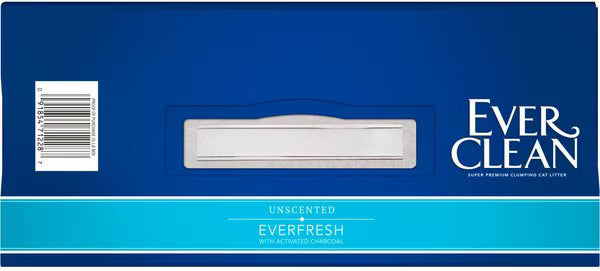 Ever Clean Everfresh Unscented Clumping Clay Cat Litter (25lb)